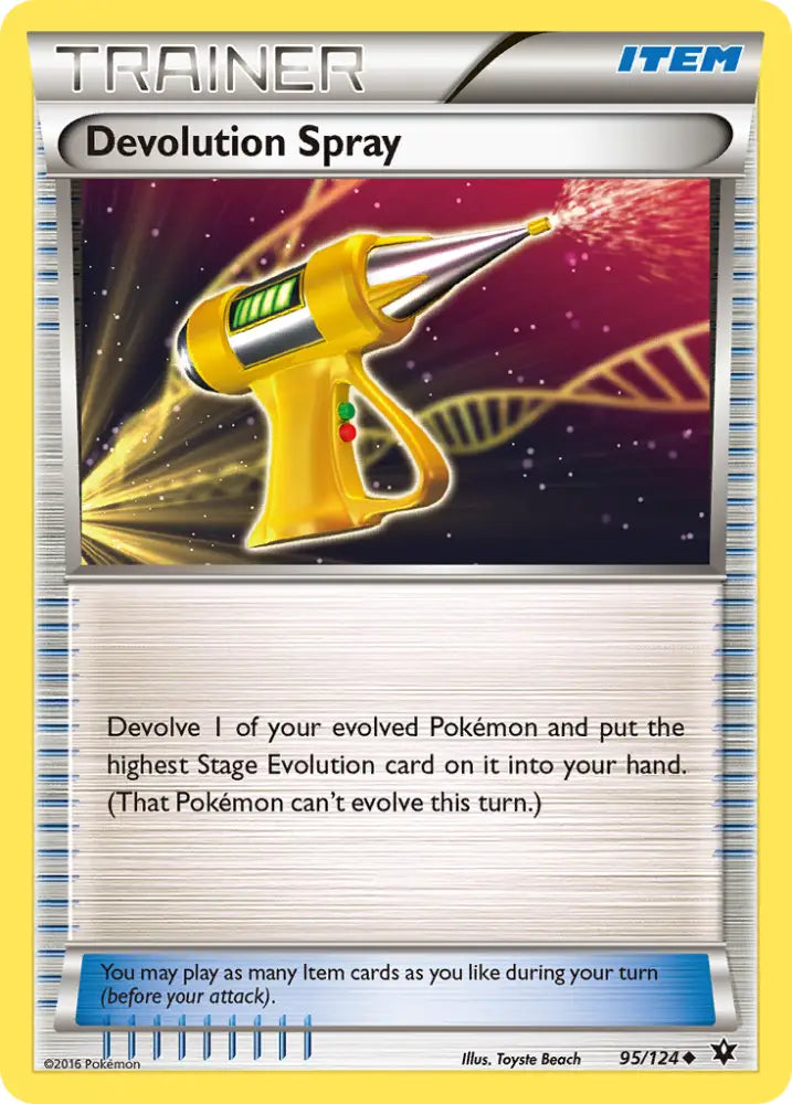 Devolution Spray (95/124) [XY: Fates Collide] - Pokemon Single