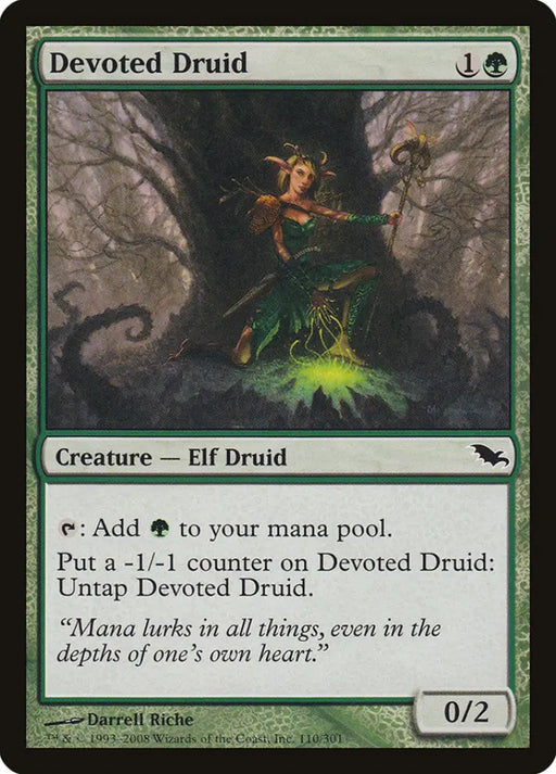 Devoted Druid [Shadowmoor] - MTG Single