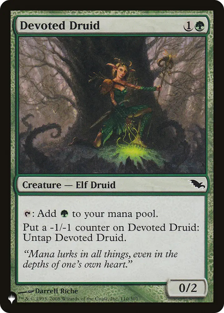 Devoted Druid (SHM) [The List] - MTG Single