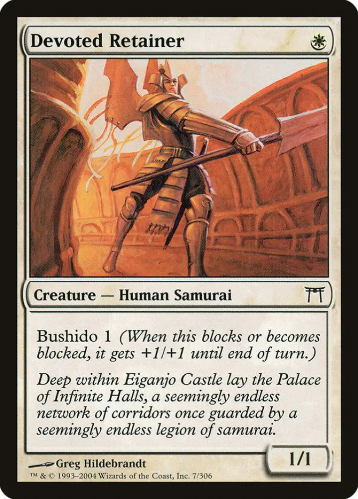 Devoted Retainer [Champions of Kamigawa] - MTG Single