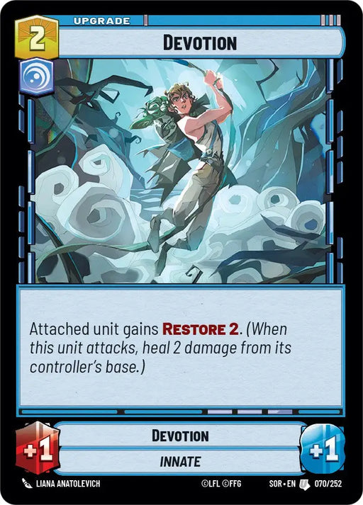 Devotion (070/252) [Spark of Rebellion] - Star Wars: Unlimited Single