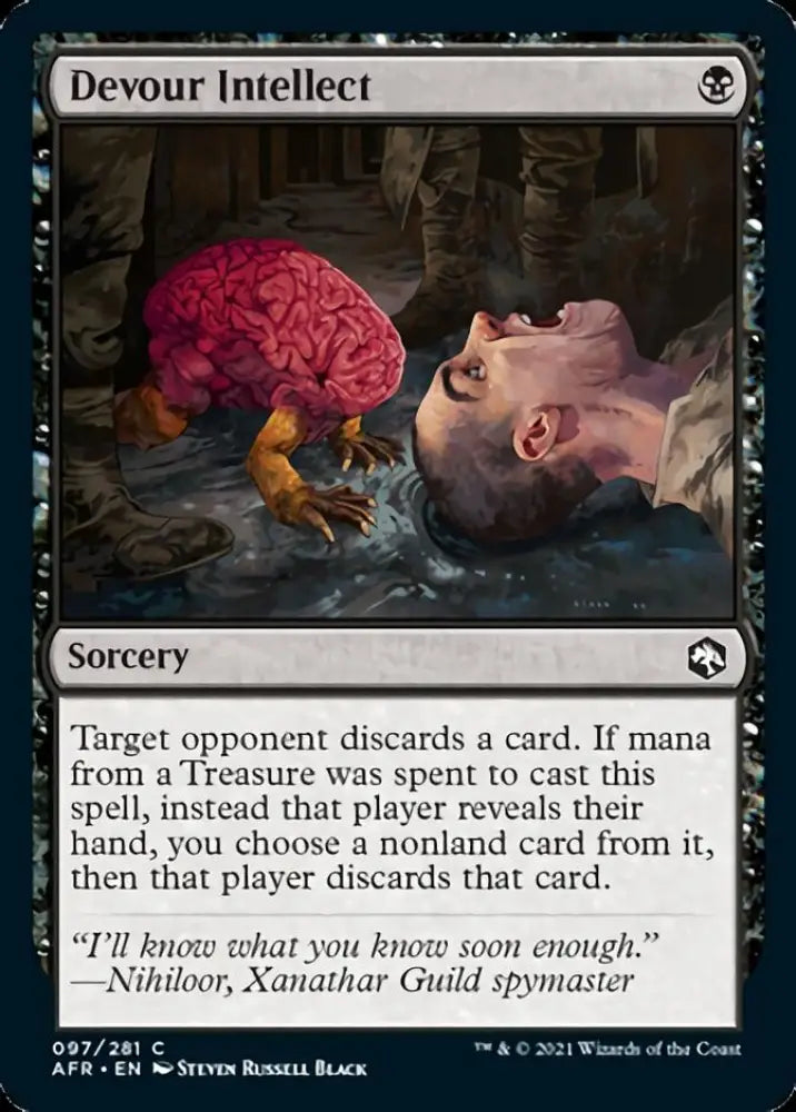 Devour Intellect [Dungeons & Dragons: Adventures in the Forgotten Realms] - MTG Single