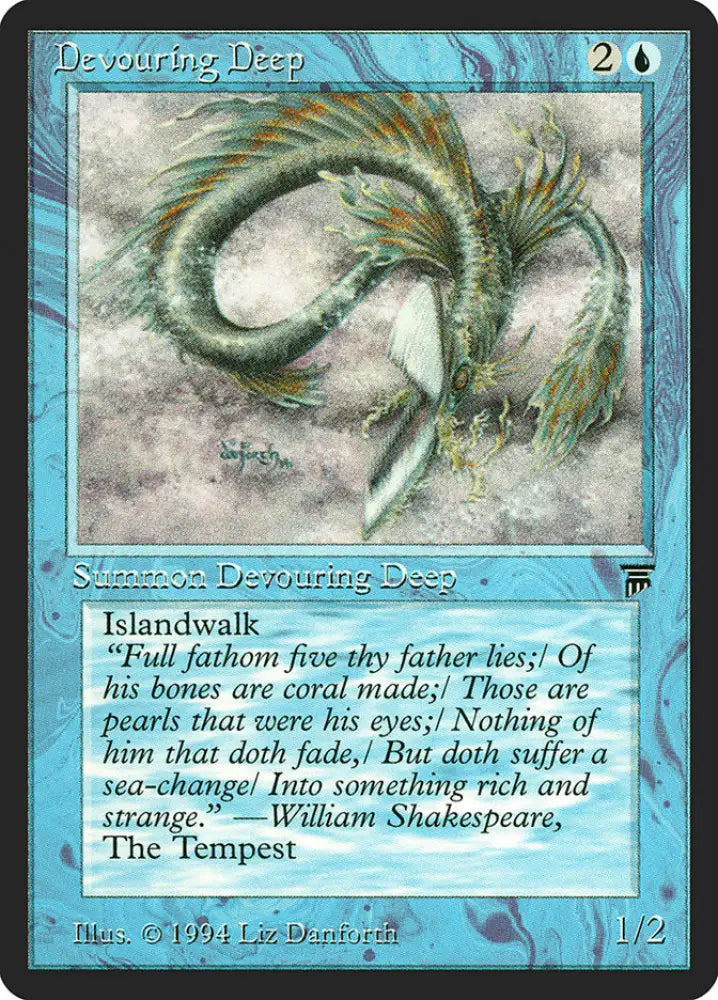 Devouring Deep [Legends] - MTG Single