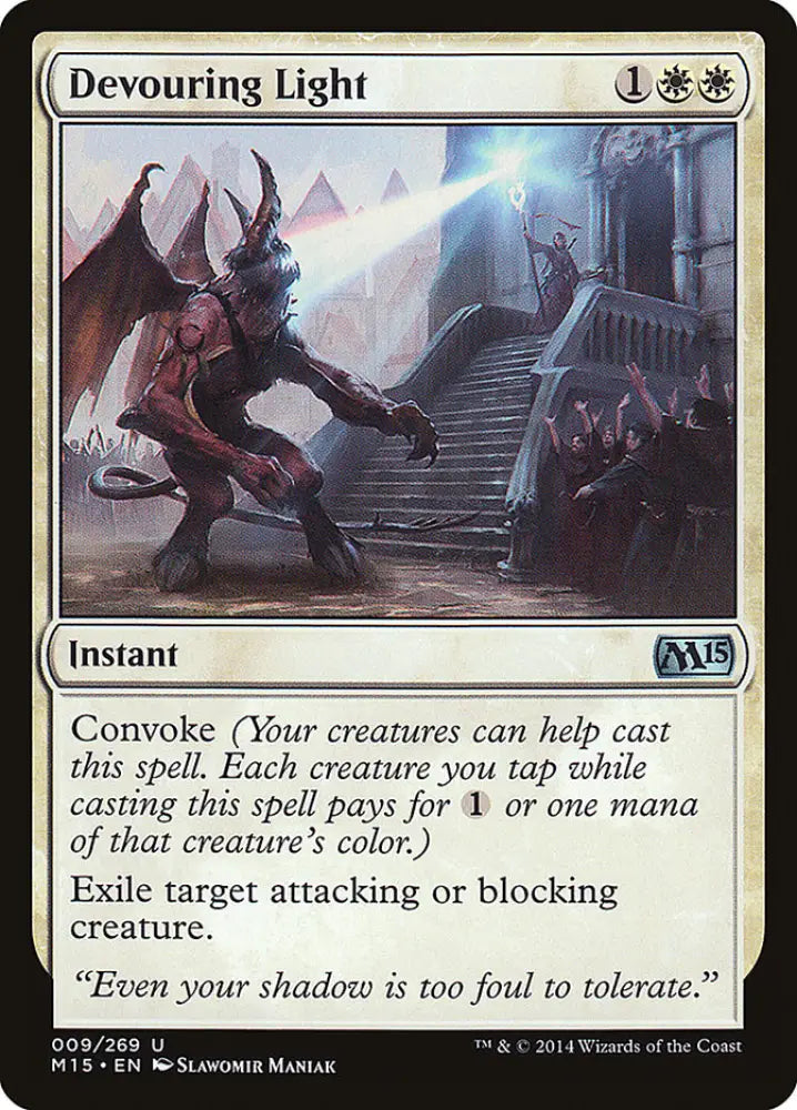 Devouring Light [Magic 2015] - MTG Single
