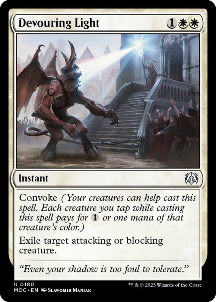 Devouring Light [March of the Machine Commander] - MTG Single