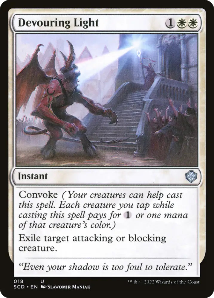 Devouring Light [Starter Commander Decks] - MTG Single