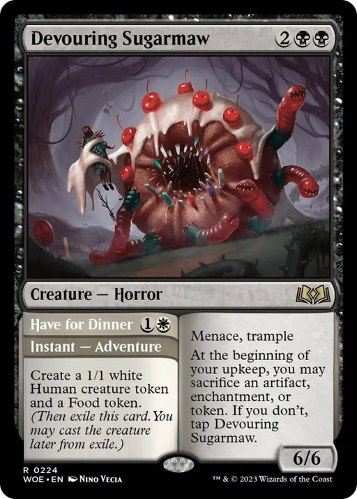 Devouring Sugarmaw // Have For Dinner [Wilds of Eldraine] - MTG Single