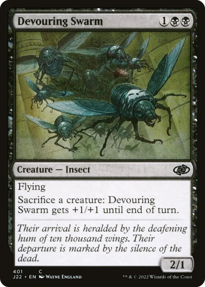 Devouring Swarm [Jumpstart 2022] - MTG Single