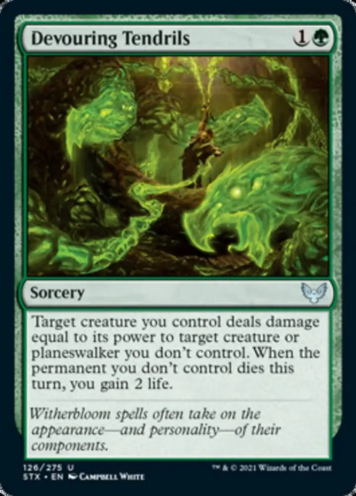 Devouring Tendrils [Strixhaven: School of Mages] - MTG Single