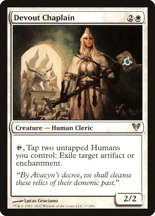 Devout Chaplain [Avacyn Restored] - MTG Single