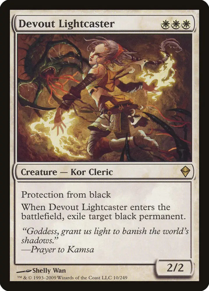 Devout Lightcaster [Zendikar] - MTG Single