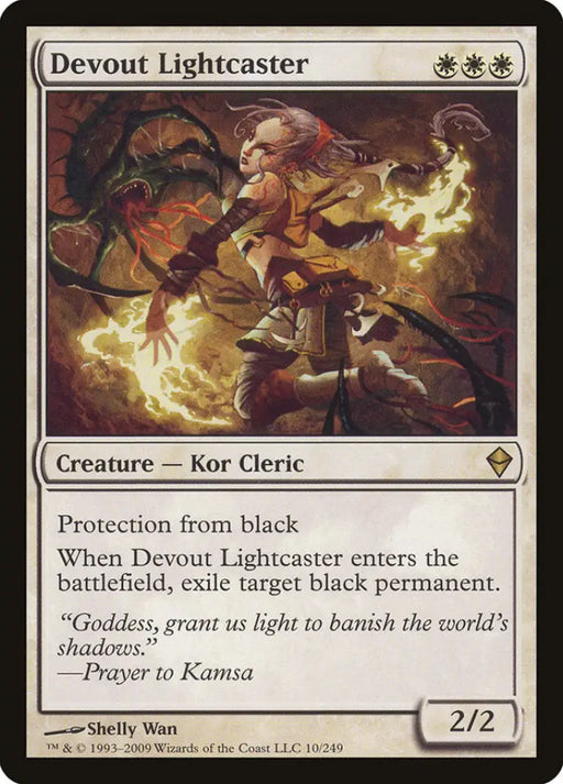 Devout Lightcaster [Zendikar] - MTG Single