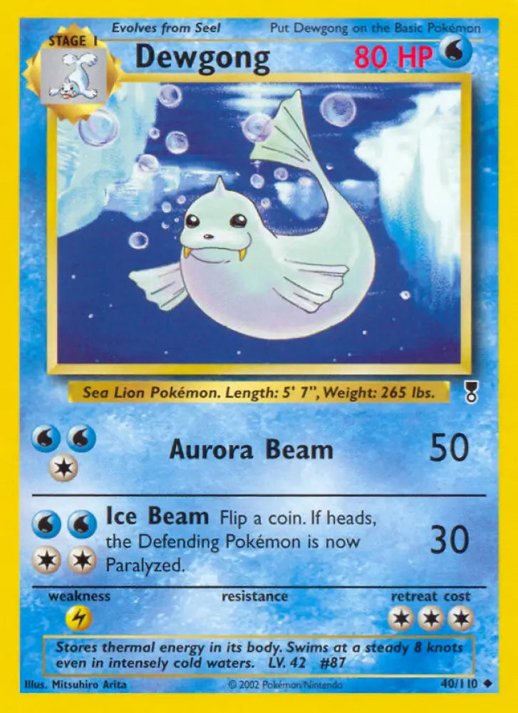Dewgong (40/110) [Legendary Collection] - Pokemon Single