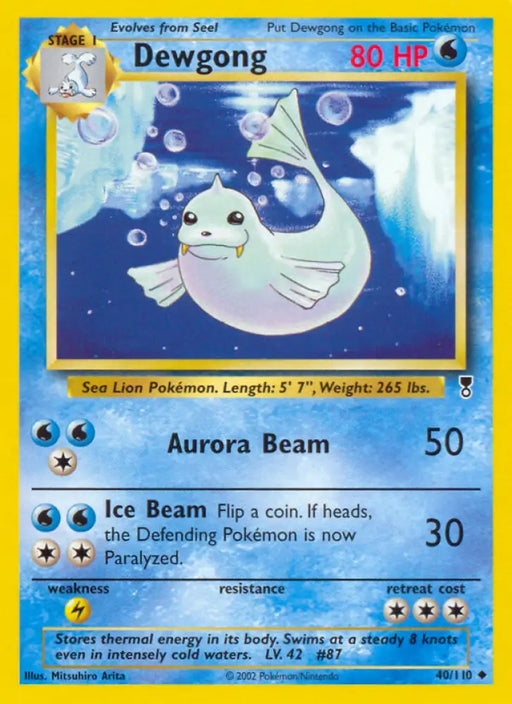 Dewgong (40/110) [Legendary Collection] - Pokemon Single