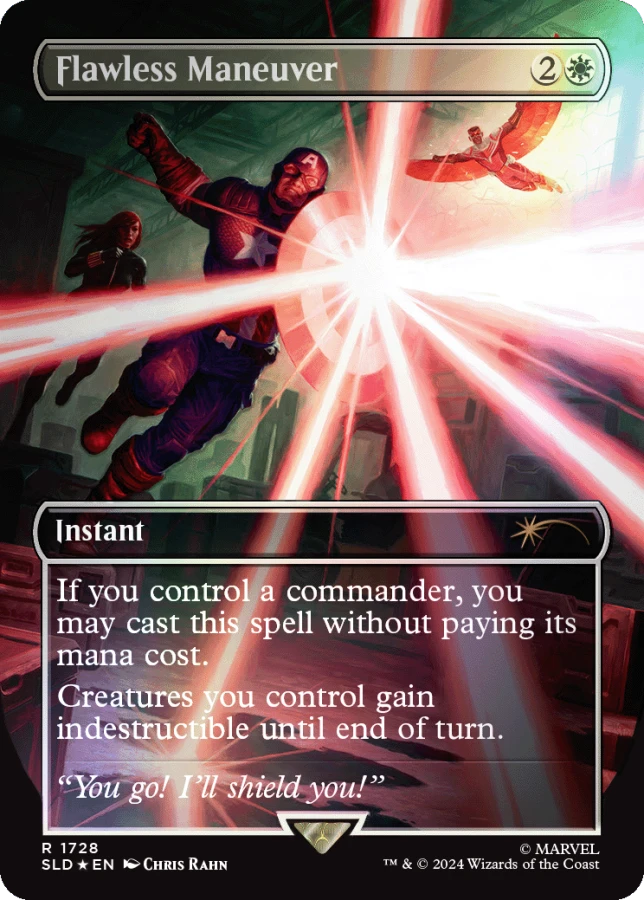 Secret Lair Drop Secret Lair x Marvels Captain America Rainbow Foil Edition