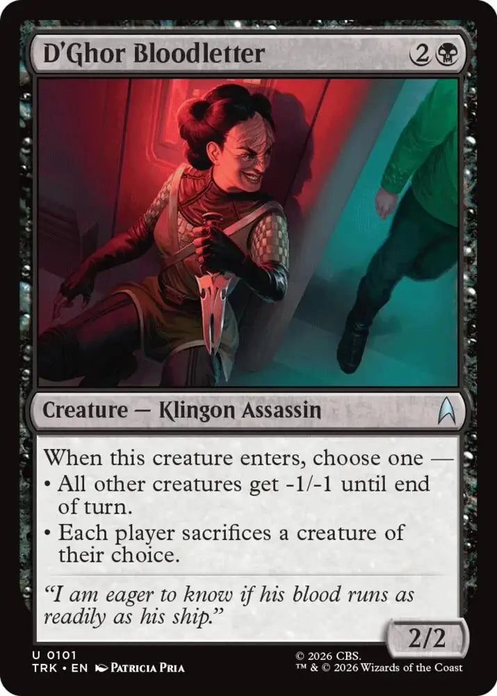 D'Ghor Bloodletter (101) [Star Trek]