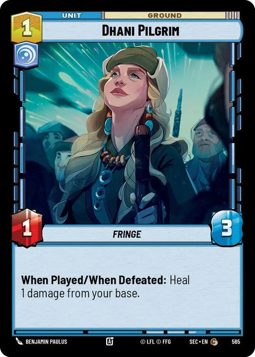 Dhani Pilgrim (Foil) (565) [Secrets of Power]