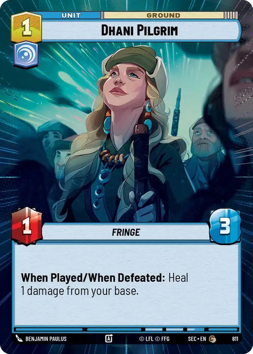 Dhani Pilgrim (Hyperspace Foil) (811) [Secrets of Power]
