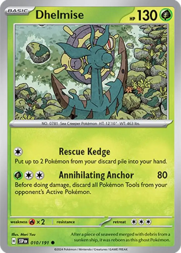 Dhelmise (010/191) [Scarlet & Violet: Surging Sparks] - Pokemon Single