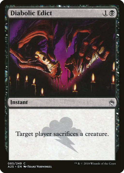 Diabolic Edict [Masters 25] - MTG Single