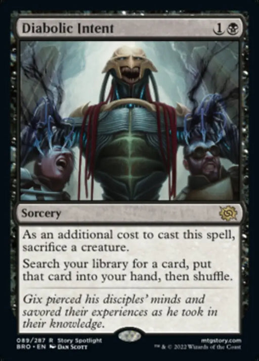 Diabolic Intent [The Brothers’ War] - MTG Single