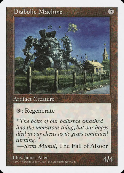 Diabolic Machine [Fifth Edition] - MTG Single