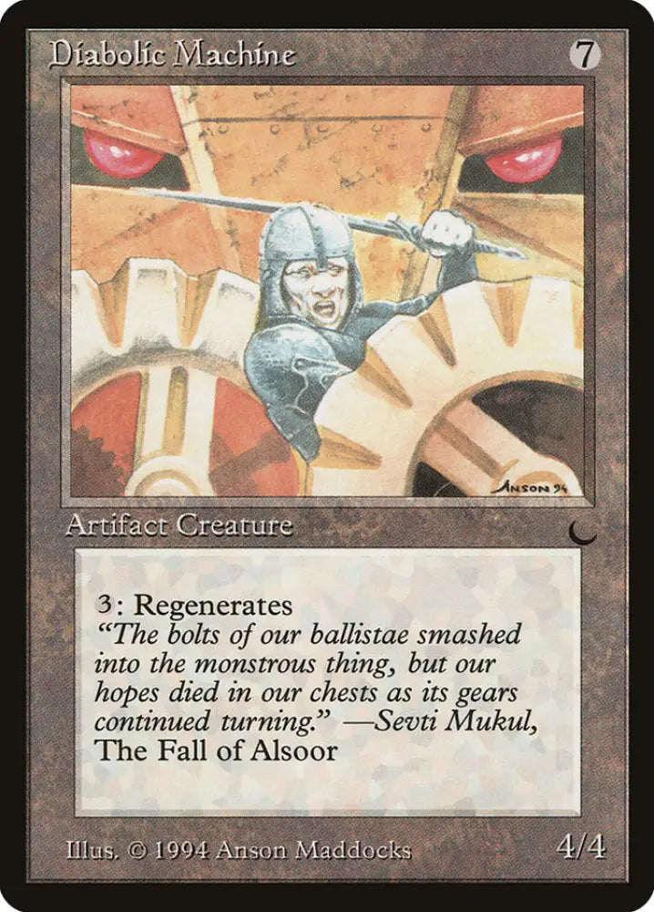 Diabolic Machine [The Dark] - MTG Single