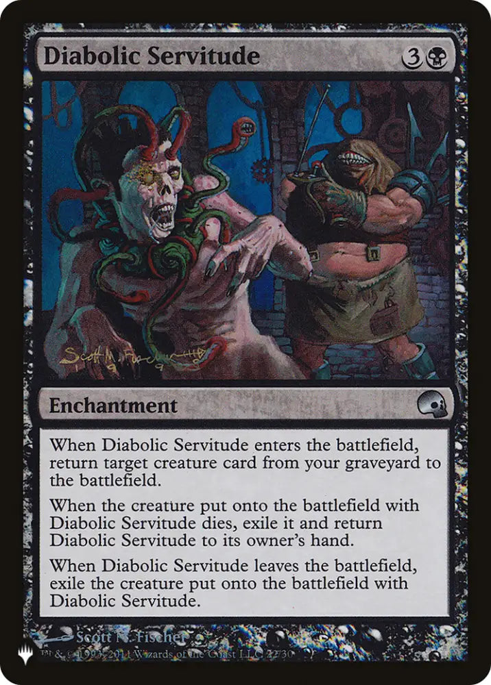 Diabolic Servitude [The List] - MTG Single