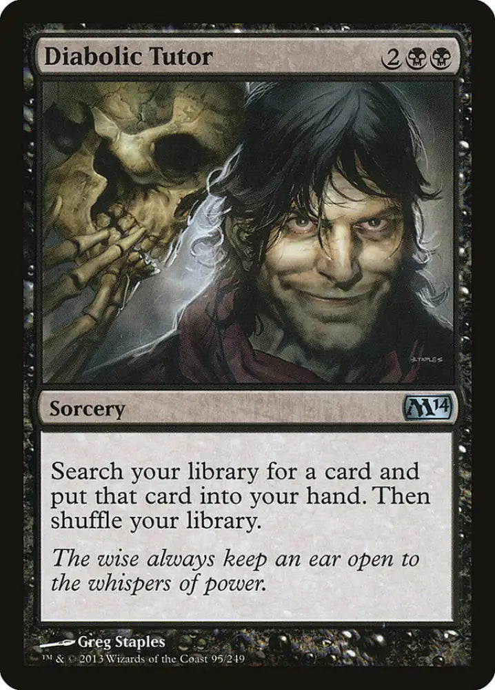Diabolic Tutor [Magic 2014] - MTG Single