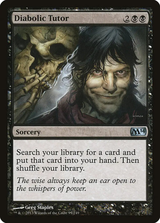 Diabolic Tutor [Magic 2014] - MTG Single