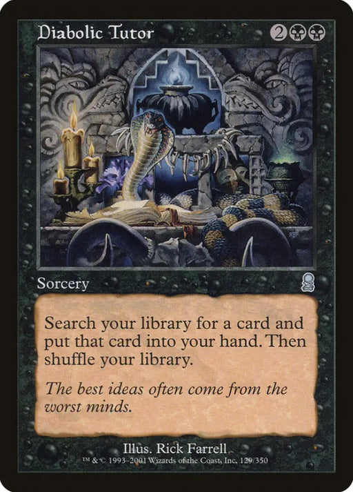Diabolic Tutor [Odyssey] - MTG Single