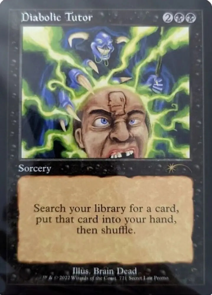 Diabolic Tutor (Retro) [Secret Lair Drop Promos] - MTG Single