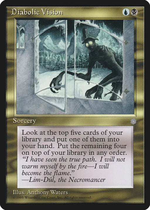 Diabolic Vision [Ice Age] - MTG Single