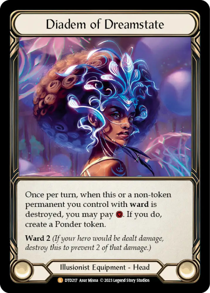 Diadem of Dreamstate [Dusk Till Dawn] Cold Foil - Flesh And Blood Single