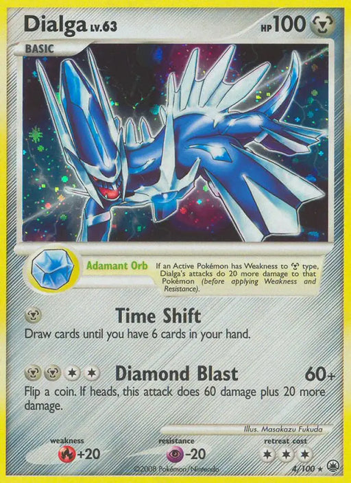 Dialga (4/100) [Diamond & Pearl: Majestic Dawn] - Pokemon Single