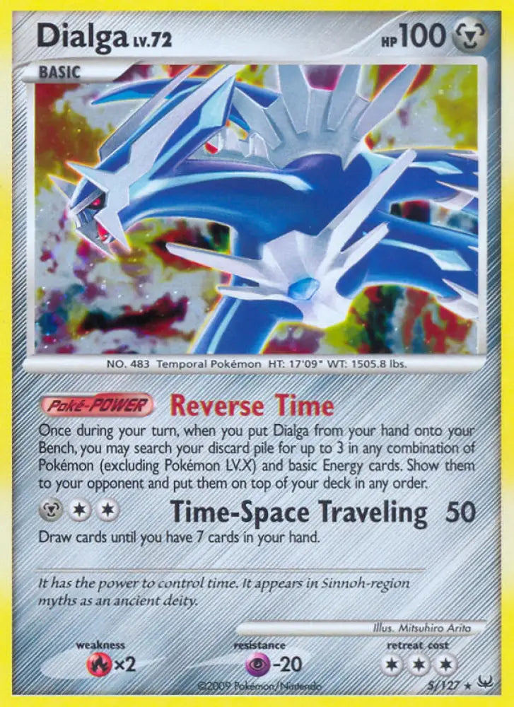 Dialga (5/127) [Platinum: Base Set] - Pokemon Single
