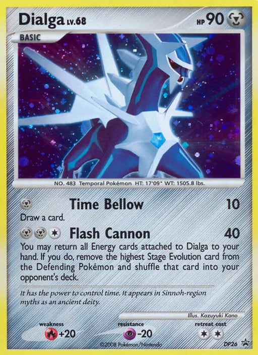 Dialga (DP26) [Diamond & Pearl: Black Star Promos] - Pokemon Single