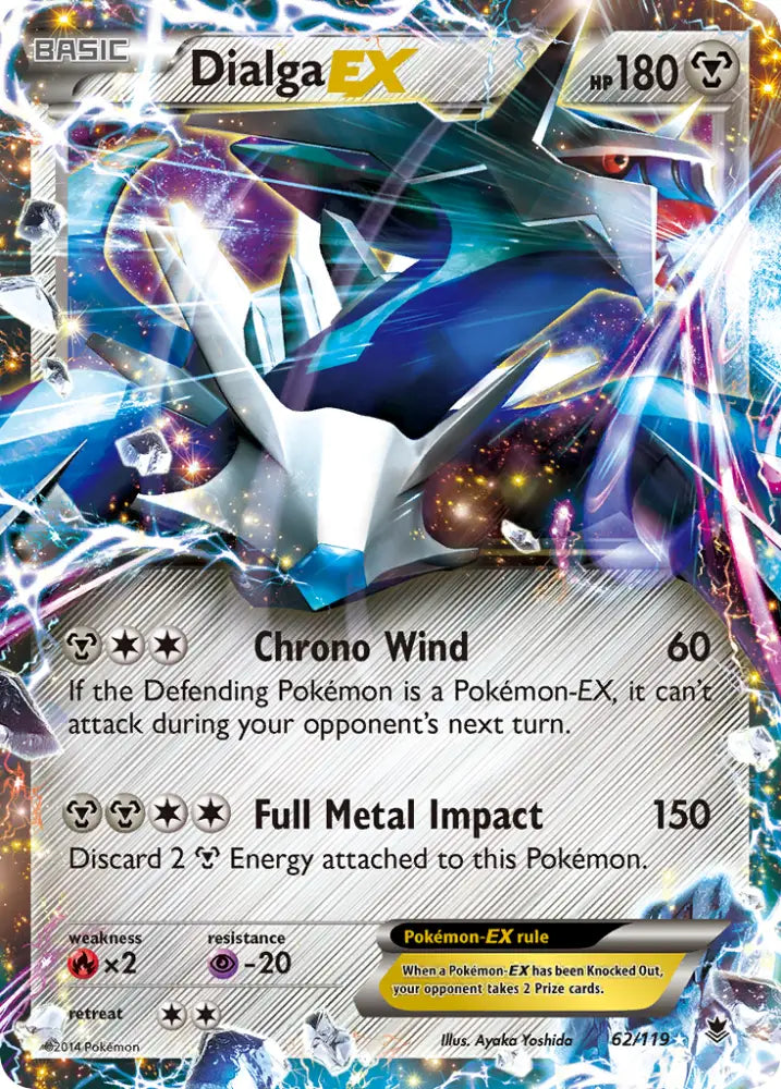 Dialga EX (62/119) [XY: Phantom Forces] - Pokemon Single