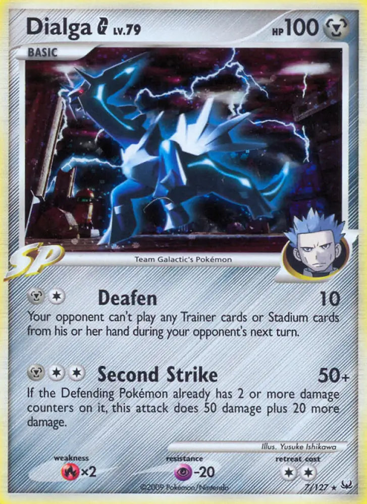 Dialga G (7/127) [Platinum: Base Set] - Pokemon Single