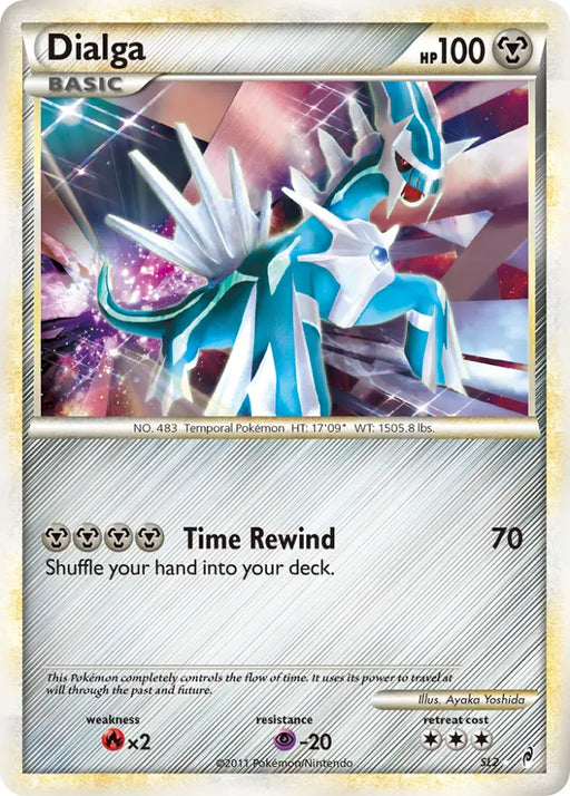 Dialga (SL2) [HeartGold & SoulSilver: Call of Legends] - Pokemon Single