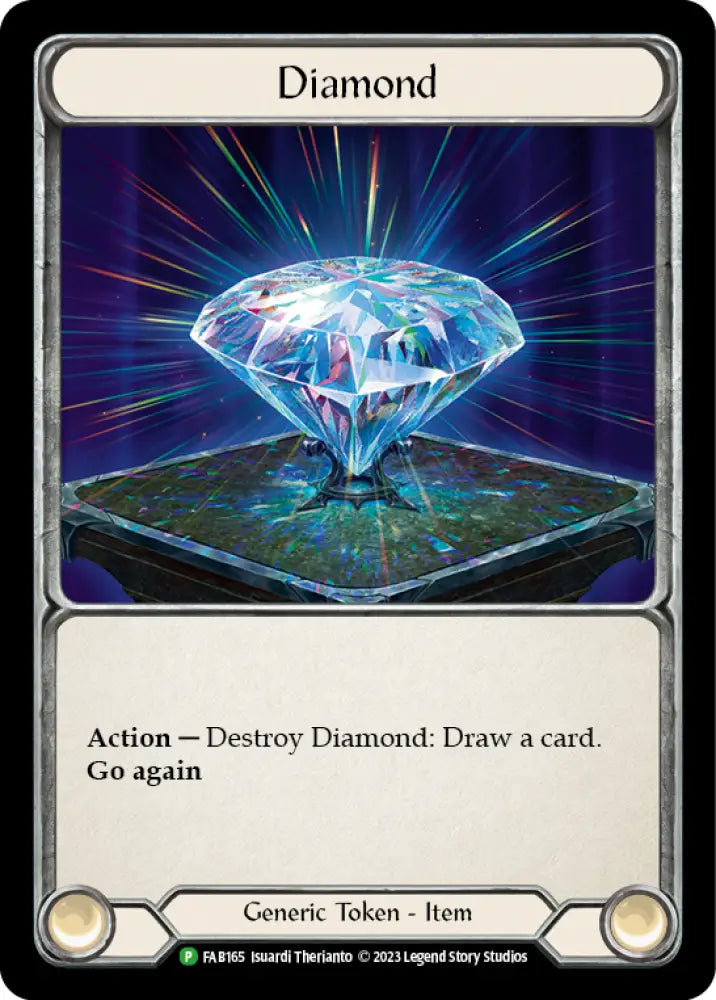 Diamond [FAB165] (Promo) Cold Foil - Flesh And Blood Single
