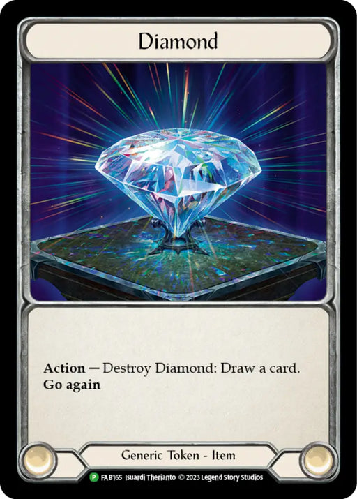 Diamond [FAB165] (Promo) Cold Foil - Flesh And Blood Single