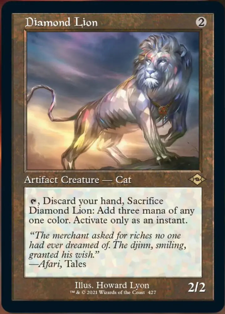 Diamond Lion (Retro) [Modern Horizons 2] - MTG Single