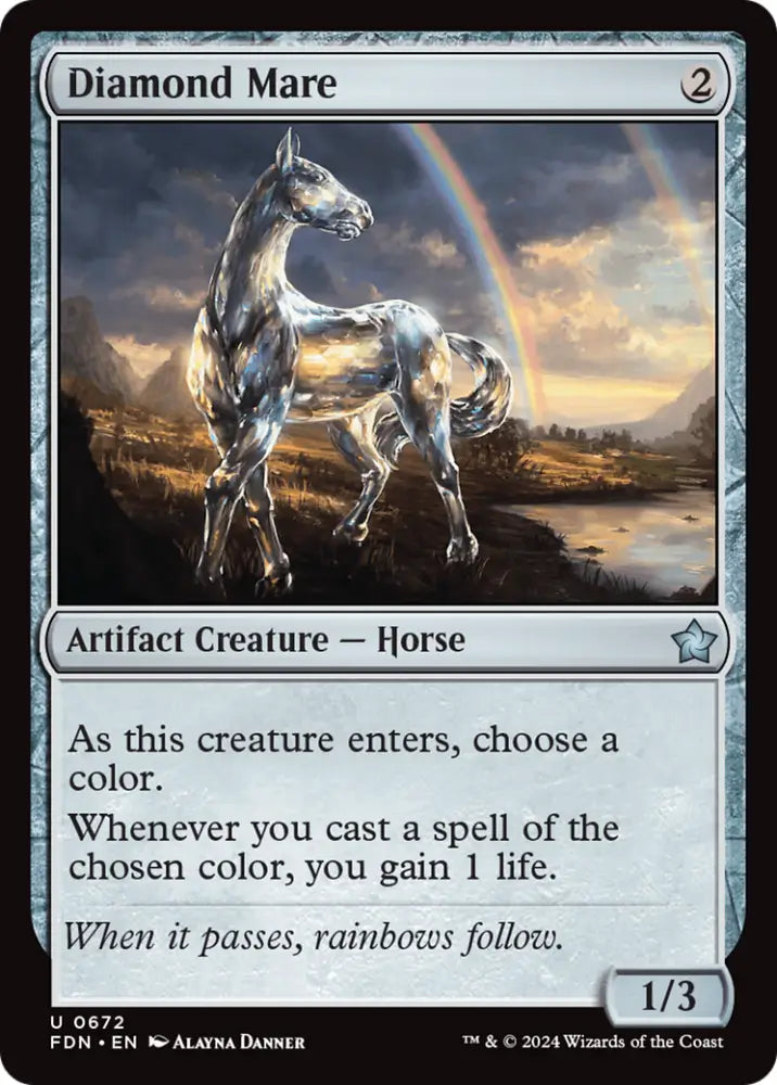 Diamond Mare [Foundations] - MTG Single