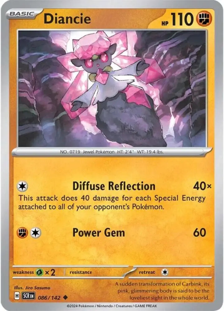 Diancie (086/142) [Scarlet & Violet: Stellar Crown] - Pokemon Single