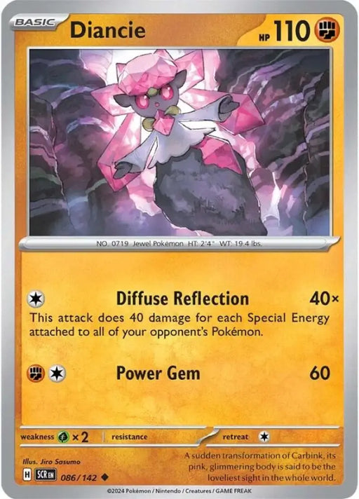 Diancie (086/142) [Scarlet & Violet: Stellar Crown] - Pokemon Single