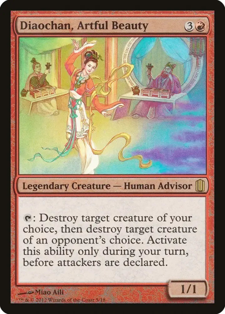 Diaochan Artful Beauty [Commander’s Arsenal] - MTG Single