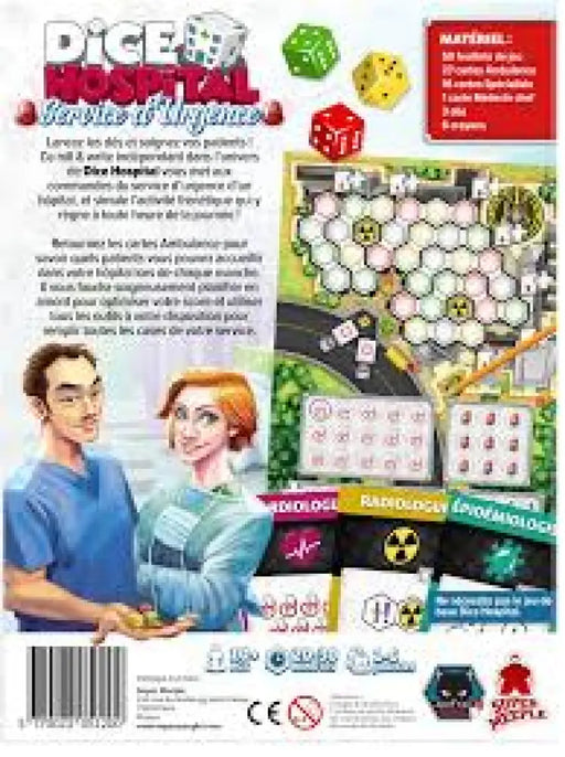 DICE HOSPITAL - SERVICE D’URGENCE (FR) - Board Games