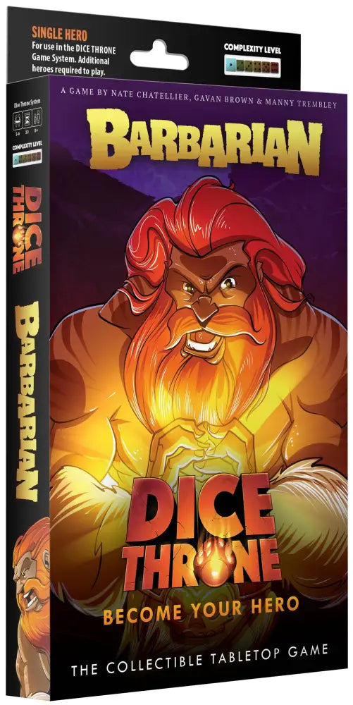 Dice Throne: Barbarian Hero Pack (EN) - Board Games