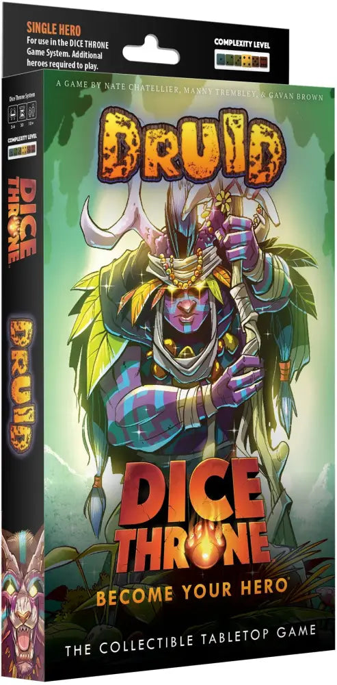 Dice Throne: Druid Hero Pack (EN) (ETA August) - Board Games